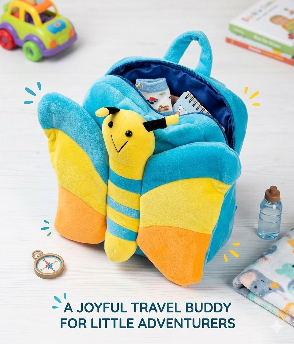 Butterfly Backpack (Blue)