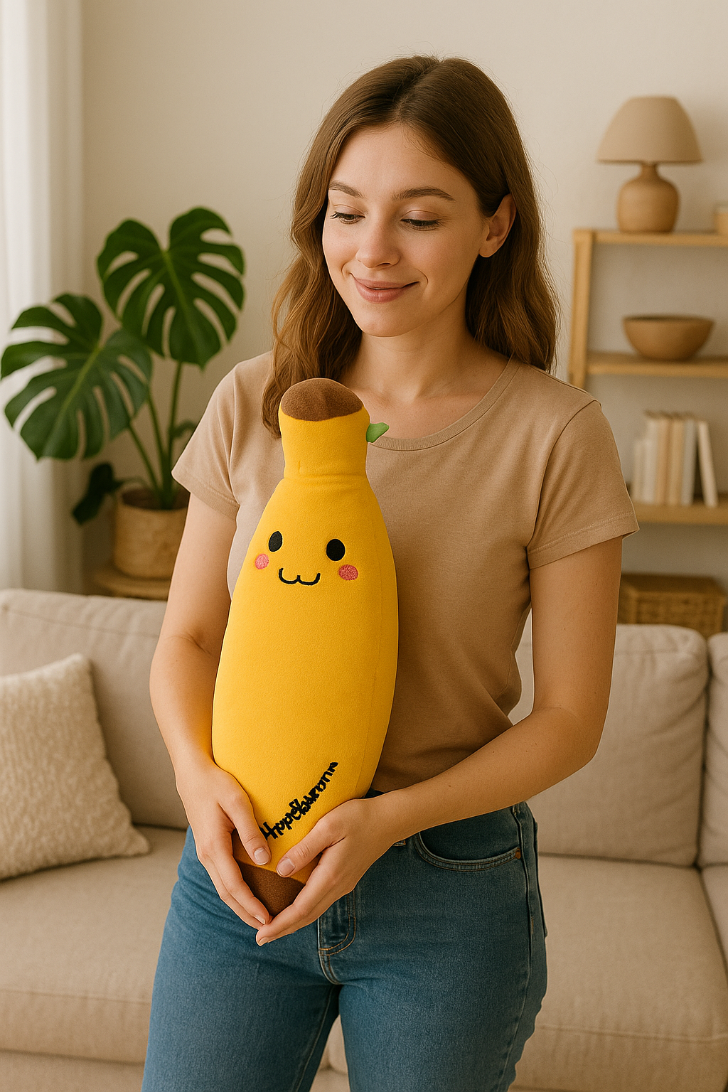 Comfortable Banana Shaped Pillow/Cushion