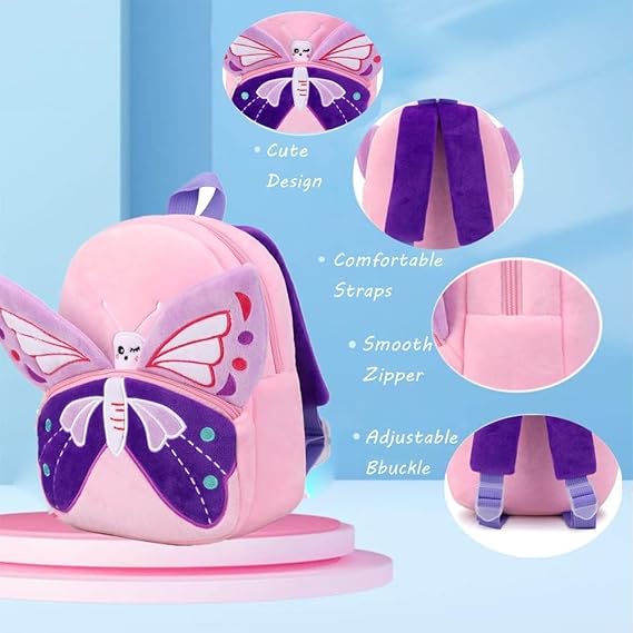 Butterfly Backpack (Pink)