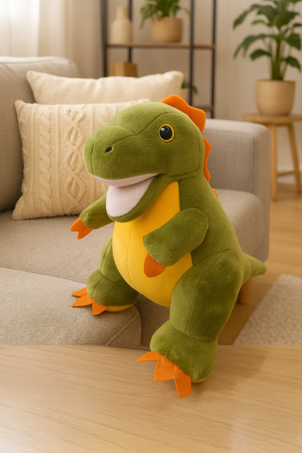 Huggable, Roary the Dino, Mini Dino Friend, Cuddly Dino Buddy – 30 cm Plush Toy