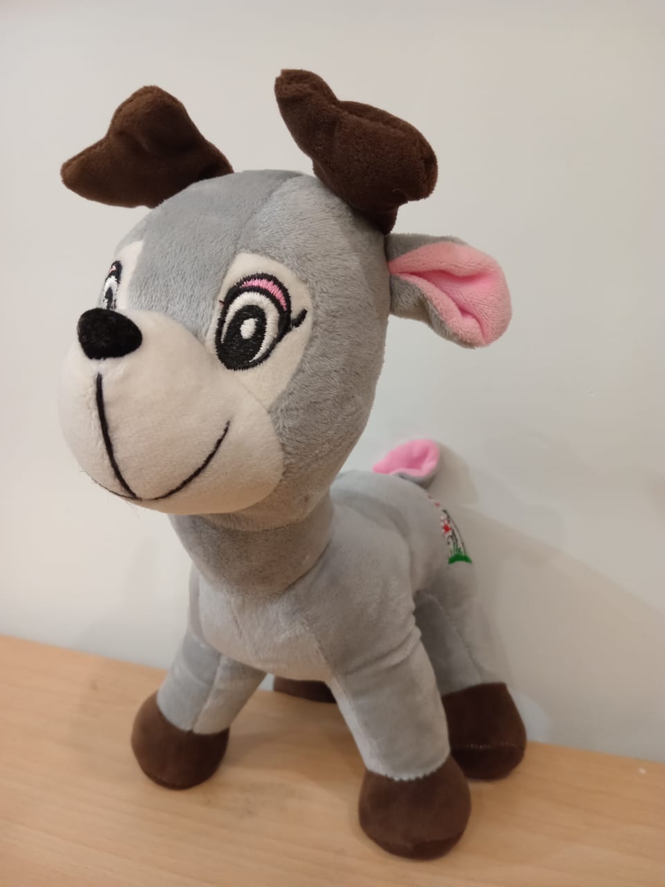 Cute Reindeer Soft Toy for Kids (Donkey Grey)