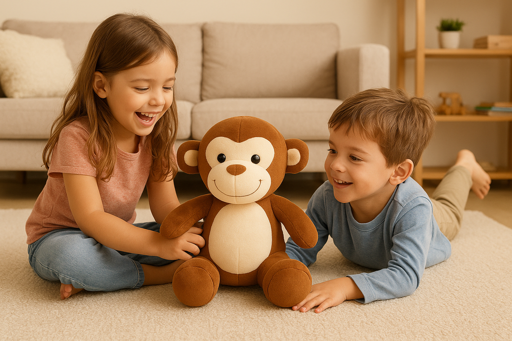 Plush Monkey Soft Toy