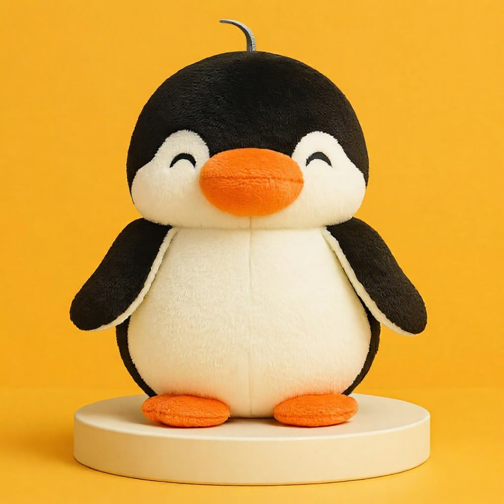 Toy Plushie Super Soft Toys for Kids - Penguine Black & White