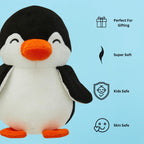 Toy Plushie Super Soft Toys for Kids - Penguine Black & White