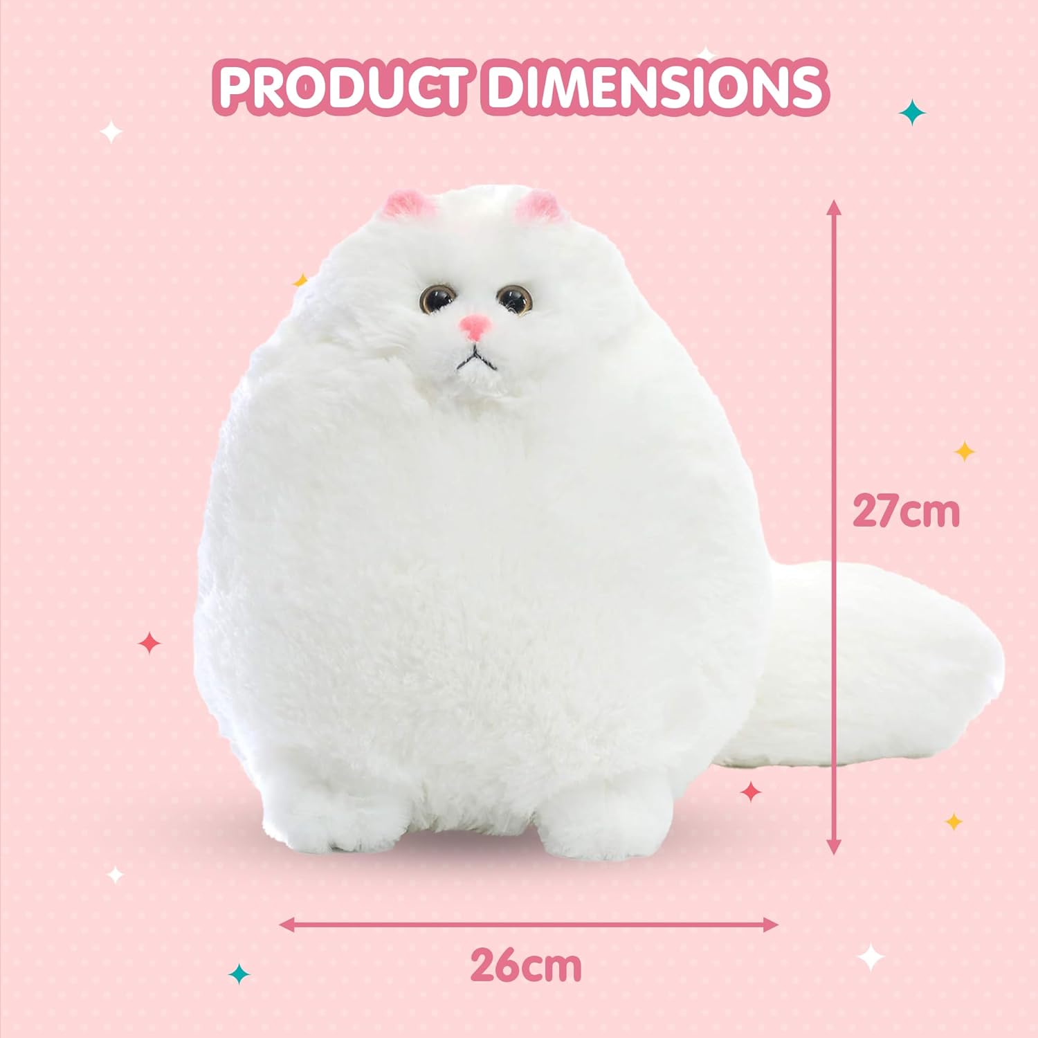 Royal Persian Cat Plush Toy