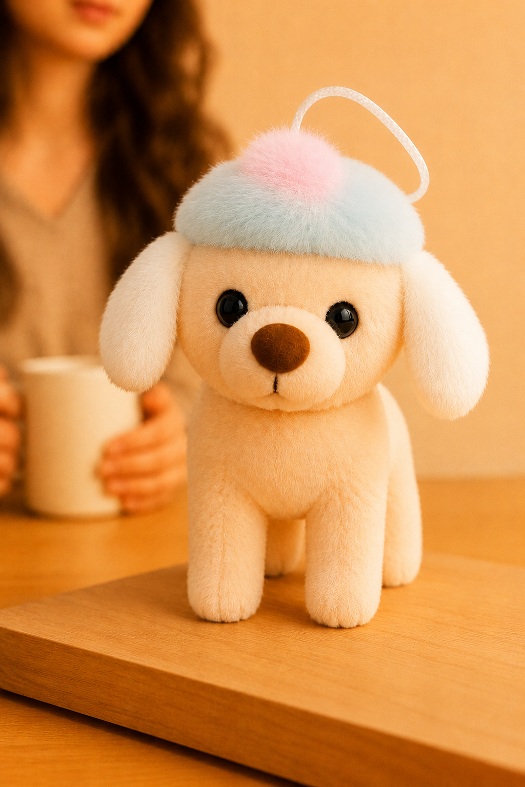 Small Dog Soft Toy (Pink)