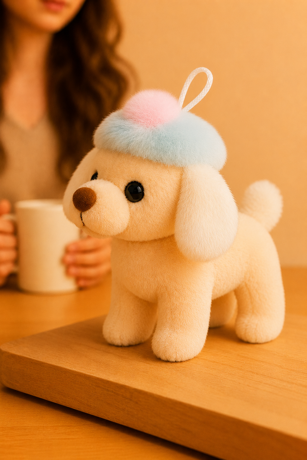 Small Dog Soft Toy (Pink)