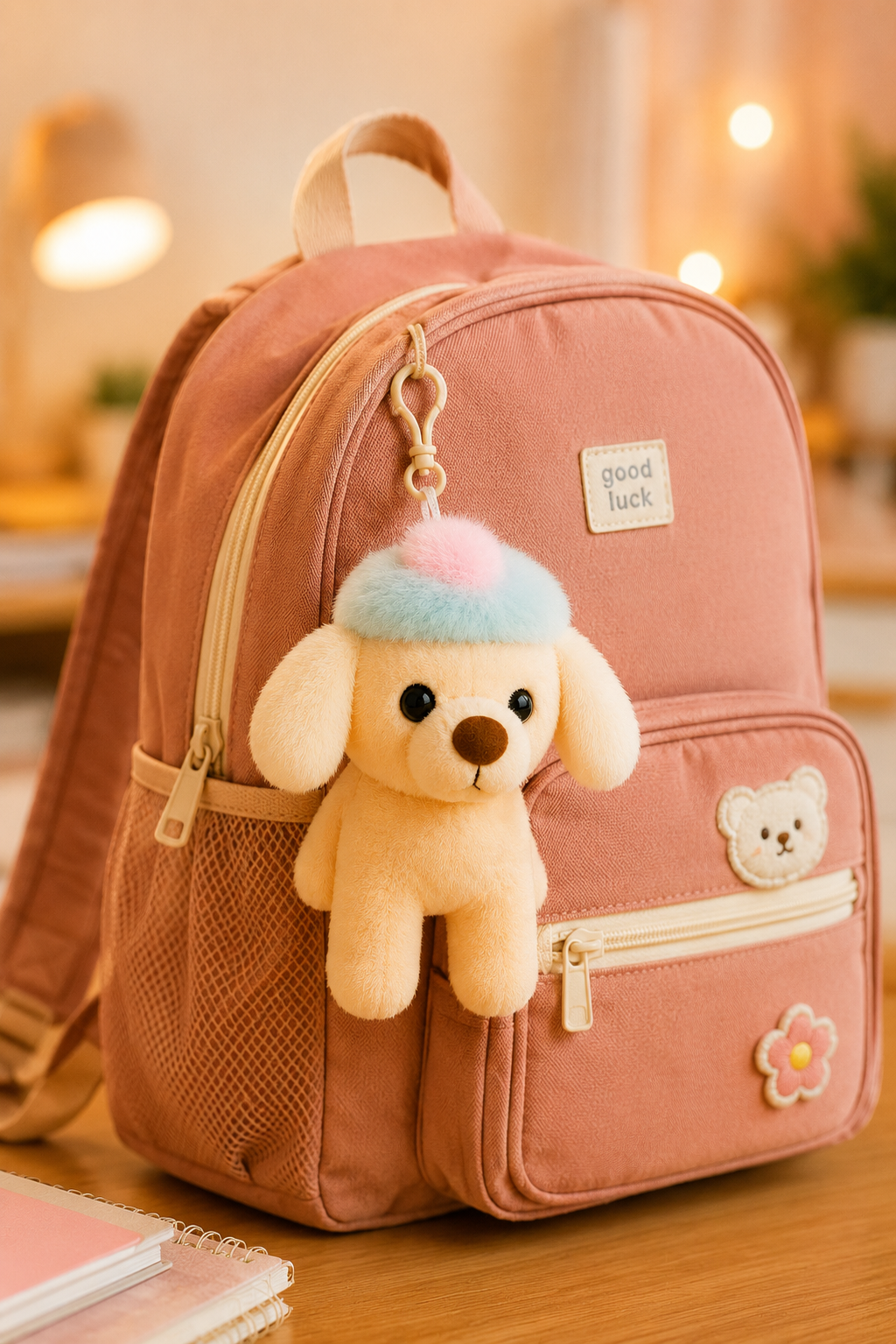 Small Dog Soft Toy (Pink)