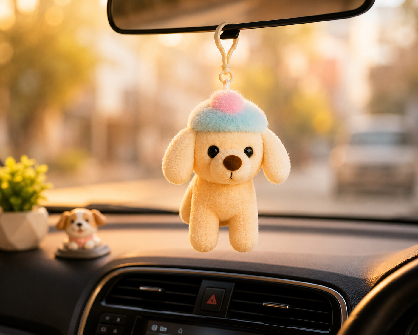 Small Dog Soft Toy (Pink)