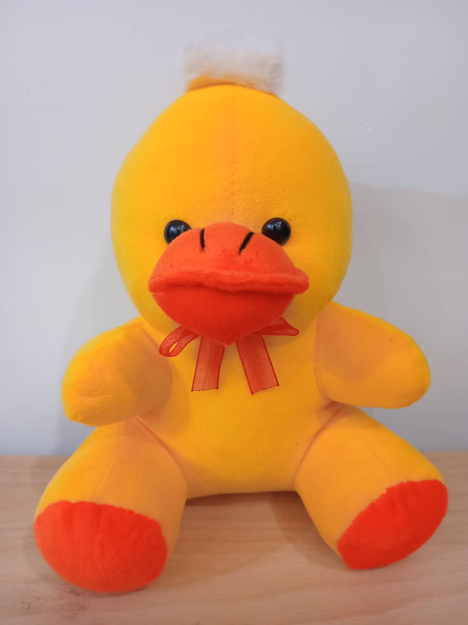 Yellow Teddy Bear Soft Toy with Heart Patch - 20cm