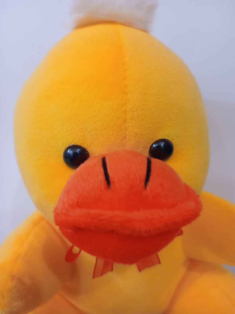 Yellow Teddy Bear Soft Toy with Heart Patch - 20cm