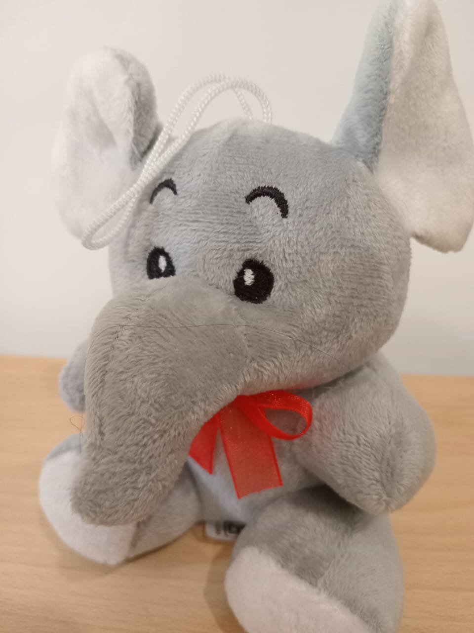 Small Elephant Soft Toy (Grey)