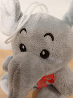 Small Elephant Soft Toy (Grey)