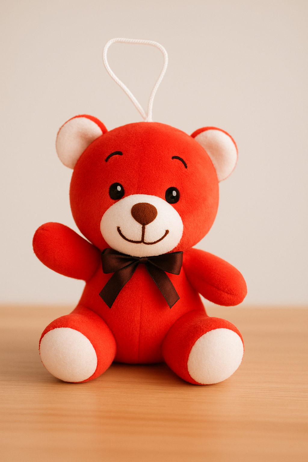 Small Teddy Soft Toy (Red)