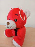 Small Teddy Soft Toy (Red)