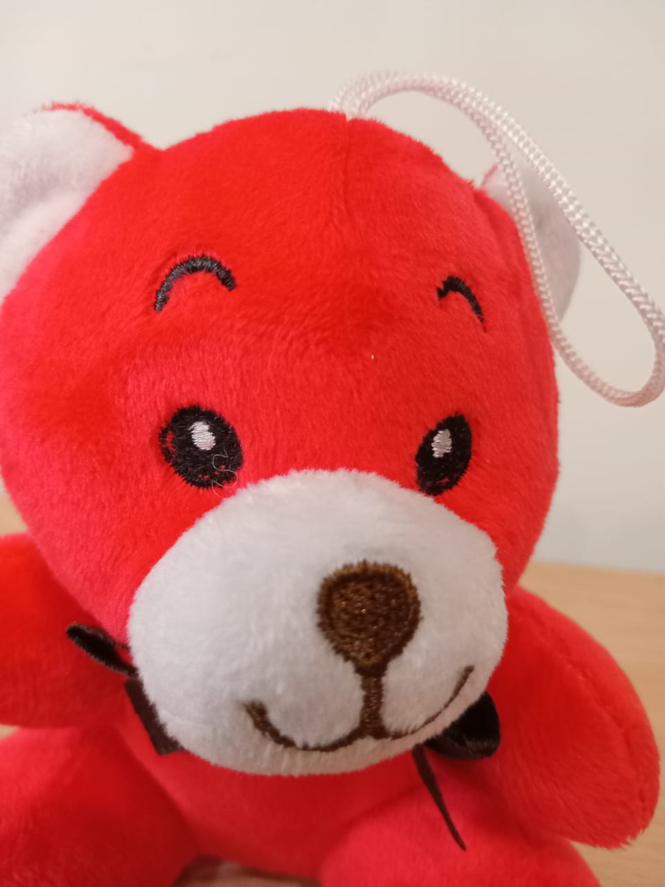 Small Teddy Soft Toy (Red)
