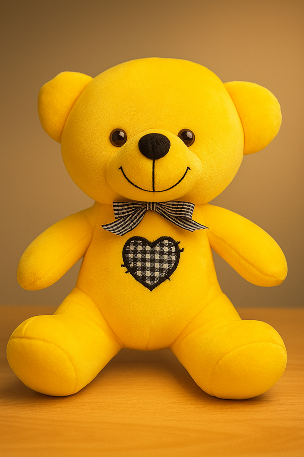 Small Teddy Soft Toy (Yellow)