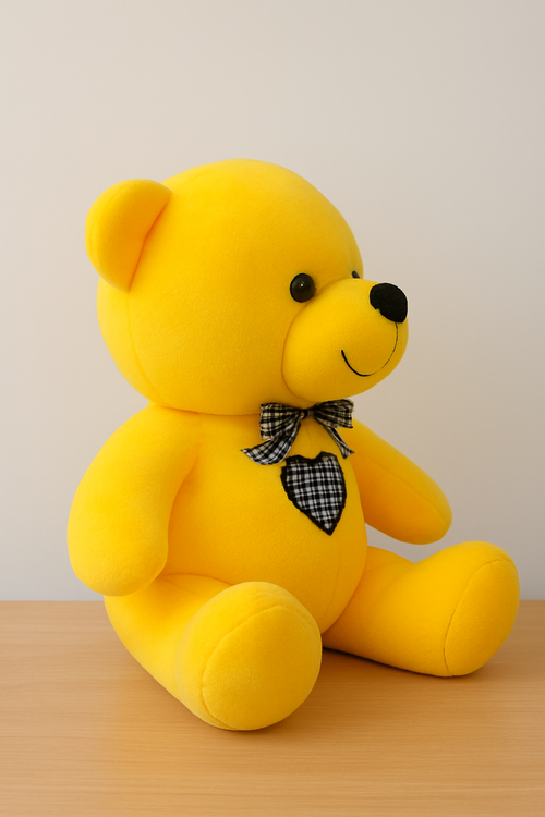 Small Teddy Soft Toy (Yellow)