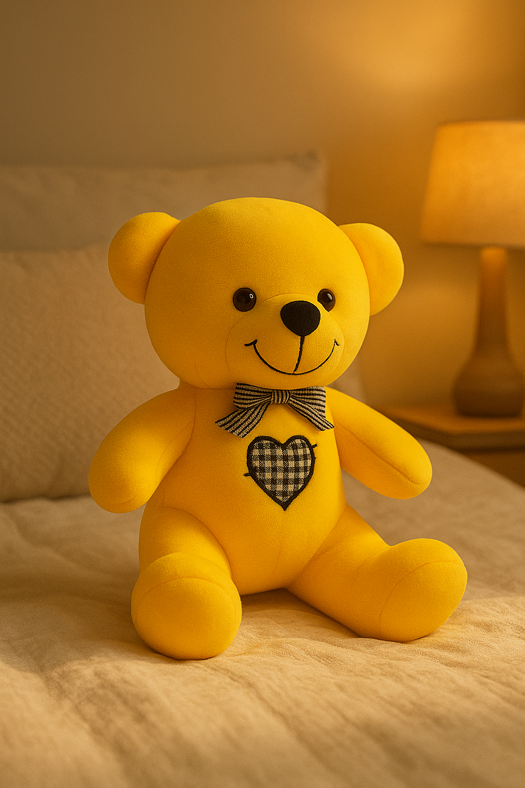 Small Teddy Soft Toy (Yellow)