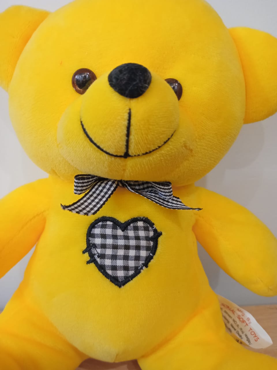 Small Teddy Soft Toy (Yellow)