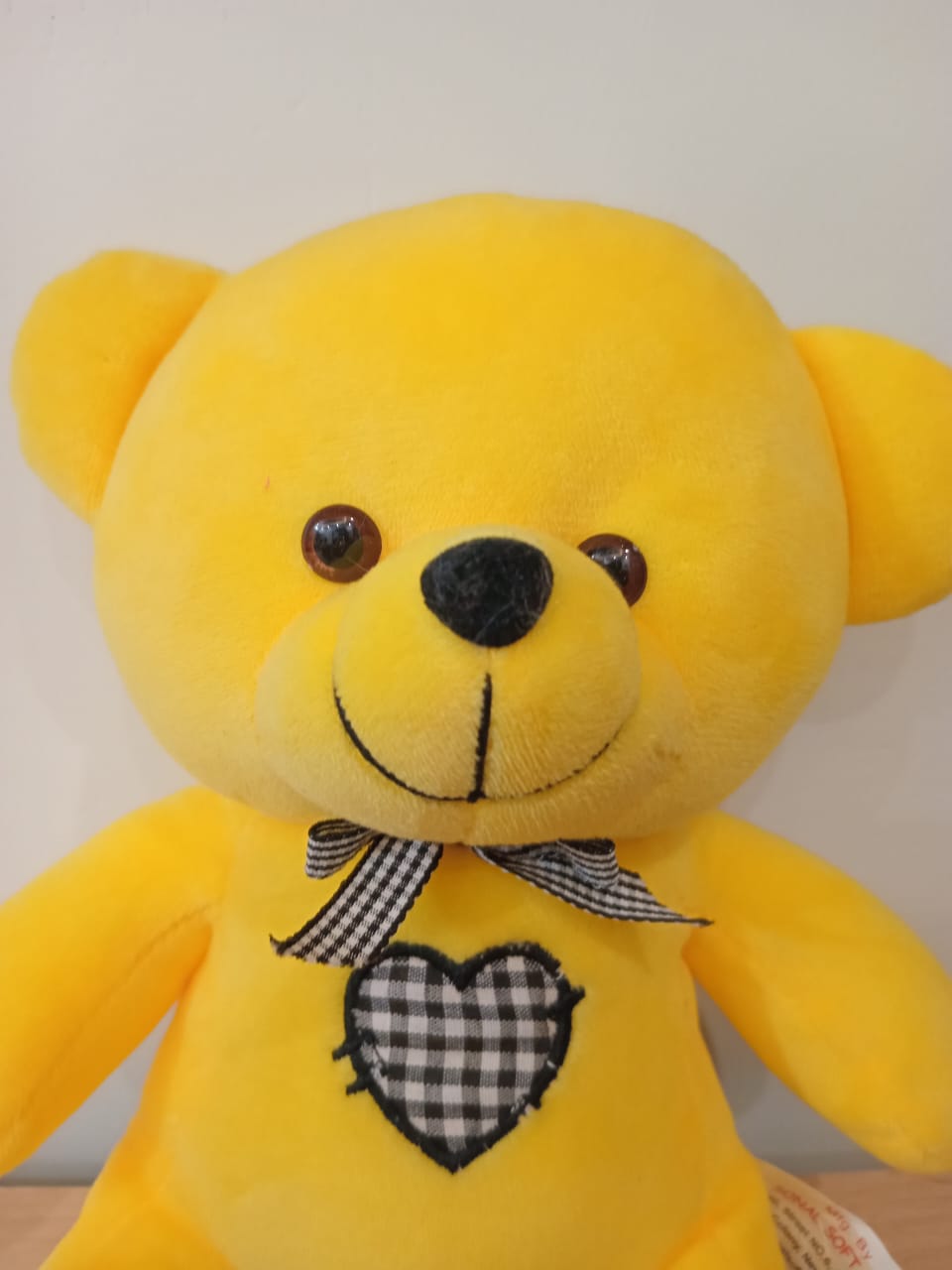Small Teddy Soft Toy (Yellow)