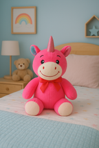Small Unicorn Soft Toy (Pink)