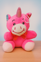 Small Unicorn Soft Toy (Pink)