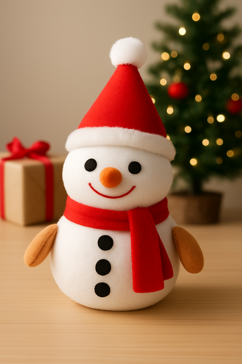Christmas Snowman Plush Toy