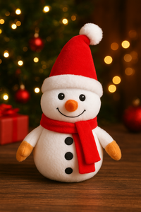 Christmas Snowman Plush Toy