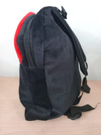 Black Spinner Plush Backpack