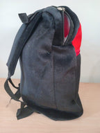 Black Spinner Plush Backpack