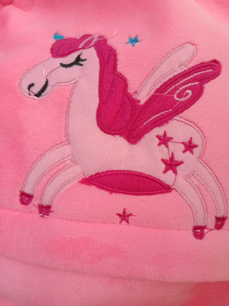 Unicorn Plush School Bag Sparkly Wings