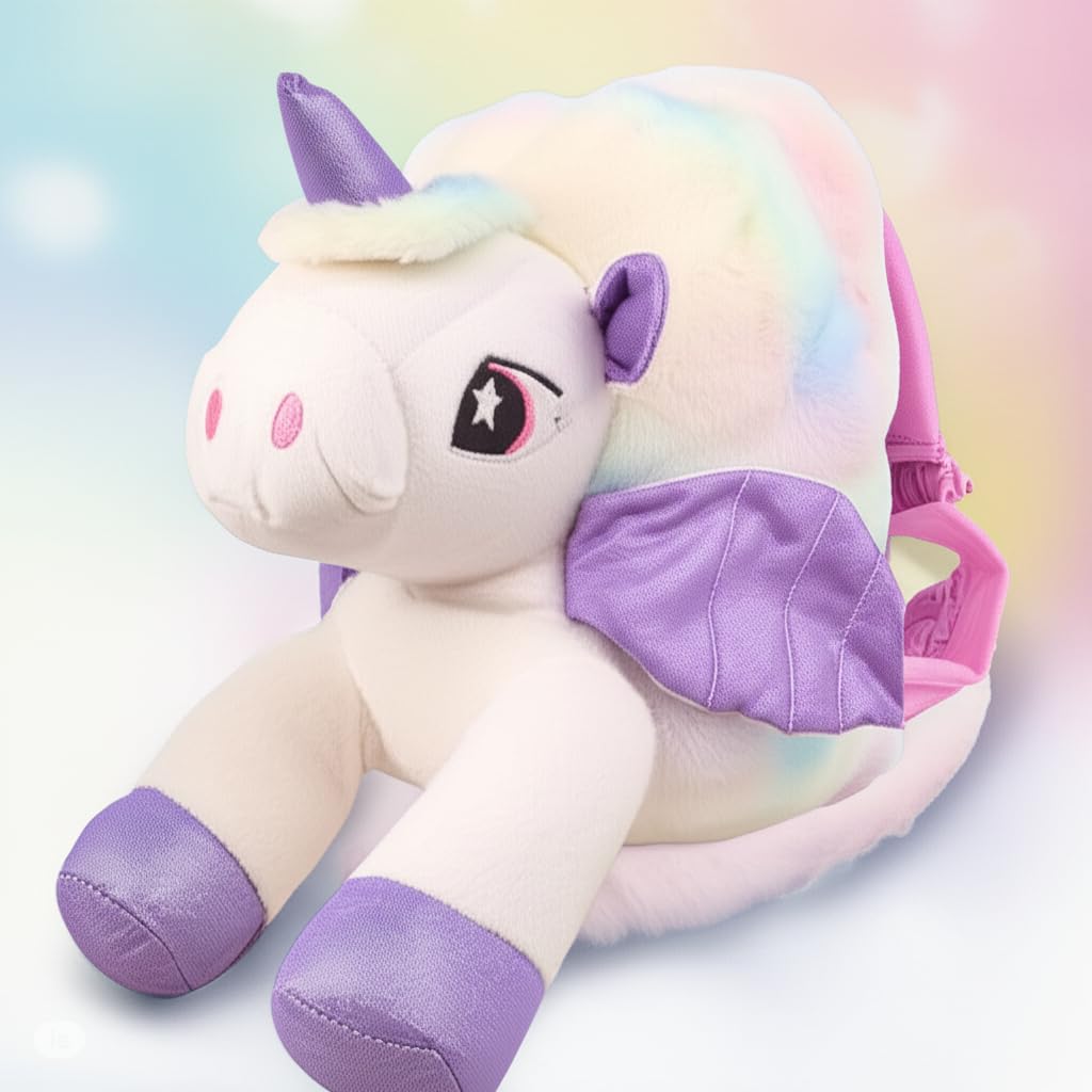 Unicorn Teddy Bear Plush Soft Toy Cute Kids Birthday Animal Baby Boys/Girls (25 cm)