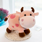 Cow Tremp Plush Soft Toy Cute Kids Animal (Pack of 1)(30 Cm) (Pink)