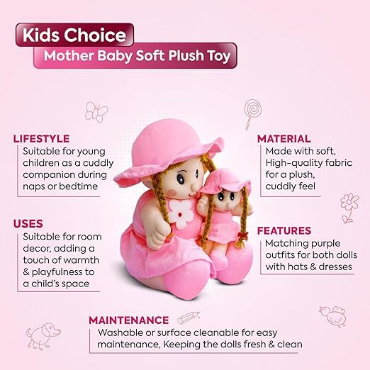 Mother & Baby Doll Set