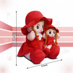 Mother & Baby Girl Soft Doll Set
