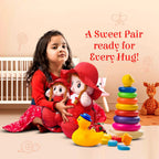 Mother & Baby Girl Soft Doll Set