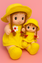 Mother & Baby Girl Soft Doll Set