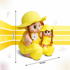 Mother & Baby Girl Soft Doll Set