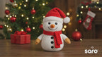Santa Claus Soft Toy for Kids, Christmas Gift & Home Décor Stuffed Toy  - 35 cm (Red)