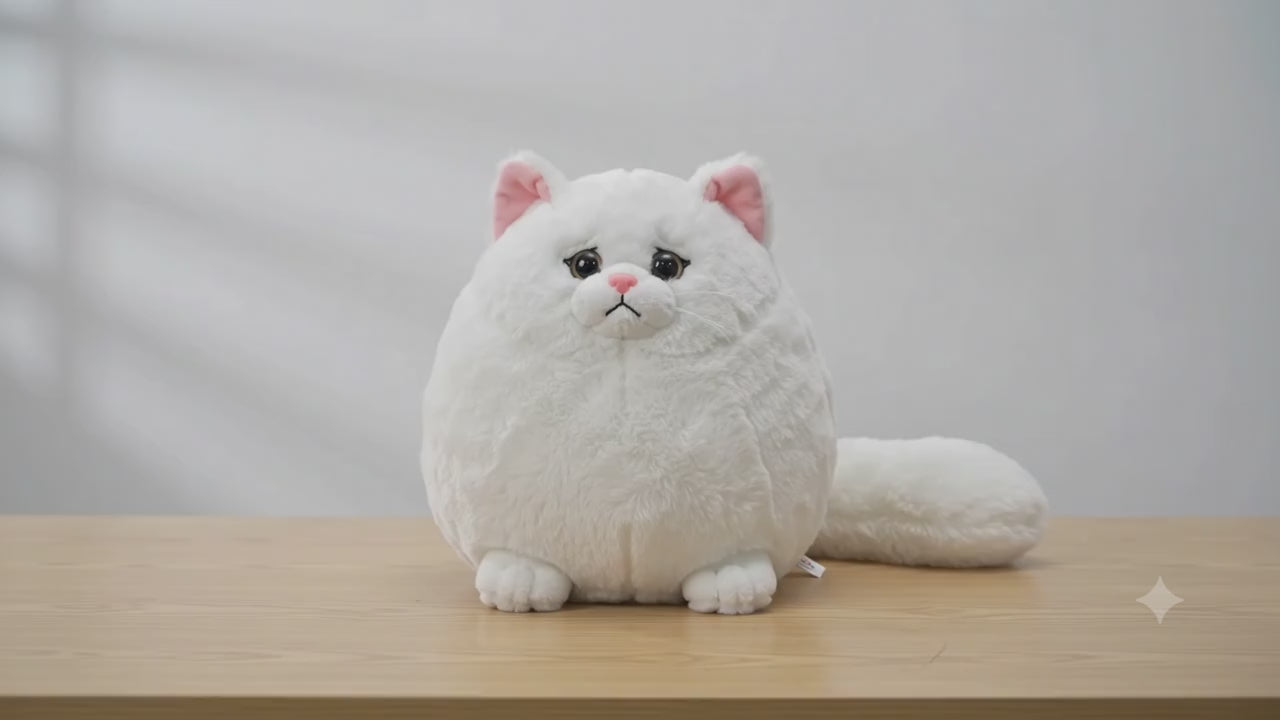 Royal Persian Cat Plush Toy